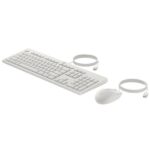 Kit Tastiera e Mouse HP 225 G2 USB Bianco Italiano