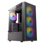 Cabinet Antec AX27-RGB-ELITE Midi-Tower Nero