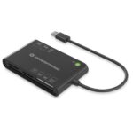 Lettore di Carte All-in-One Conceptronic USB 2.0 per Smart Card e SIM