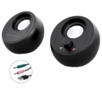 Casse PC Conceptronic Mini Speaker 2.0 2x5W Bluetooth 5.0 Jack 3.5mm USB Nero