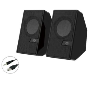 Casse PC Conceptronic Speaker 2.0 3W Bluetooth 5.0 Jack 3.5mm USB Nero