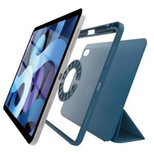 Custodia Tablet Celly BOOKMAG Magnetico Staccabile per iPad Air 4/5 Gen Blu