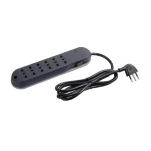 Multipresa Legrand SLIM6 6 Prese Bipasso Interruttore Sicurezza Cavo 1.5m Grigia