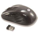 Mouse Wireless Conceptronic 5 Tasti Grigio 1600 DPI Ergonomico