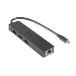 Hub USB I-Tec USB-C 3 Porte 3.0 + RJ45 LAN Ethernet