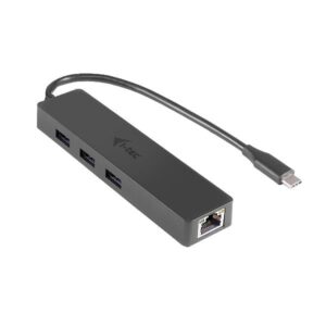 Hub USB I-Tec USB-C 3 Porte 3.0 + RJ45 LAN Ethernet