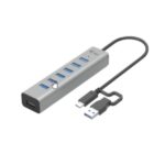 Hub USB I-Tec 7 Porte USB-A 3.2 Gen 1 Alimentato
