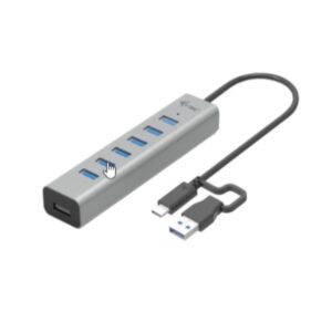 Hub USB I-Tec 7 Porte USB-A 3.2 Gen 1 Alimentato