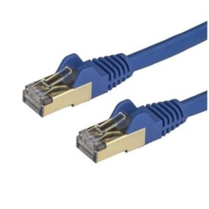 Cavo Rete Cat6a Startech 3 metri STP Blu
