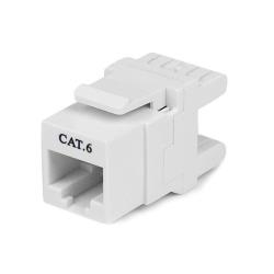 Jack Keystone RJ45 Cat6 Startech Bianco per Rete