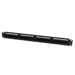 Patch Panel Startech Cat6 24 Porte 1U Montaggio su Paletto