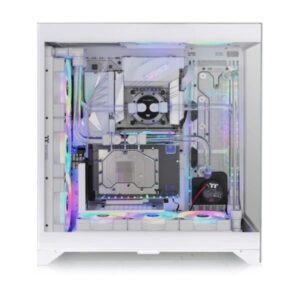 Cabinet Thermaltake CTE E600 MX Snow White Midi-Tower Bianco