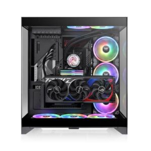 Cabinet Thermaltake CTE E550 TG Mid Tower Nero 4 HDD