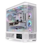 Cabinet Full Tower Thermaltake View 600 TG Snow Bianco 8 HDD