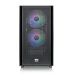 Cabinet Thermaltake Versa H16 TG ARGB Nero Micro-ATX Vetro Temperato 3 Ventole