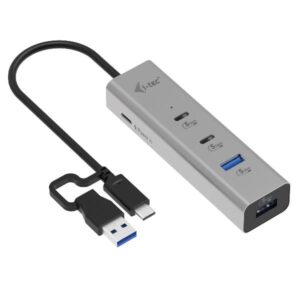Hub USB I-Tec Universale 4 Porte USB-C/USB-A PD 85W