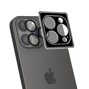 Proteggi Schermo Celly Cameralens per iPhone 16 Pro e 16 Pro Max Vetro Temperato