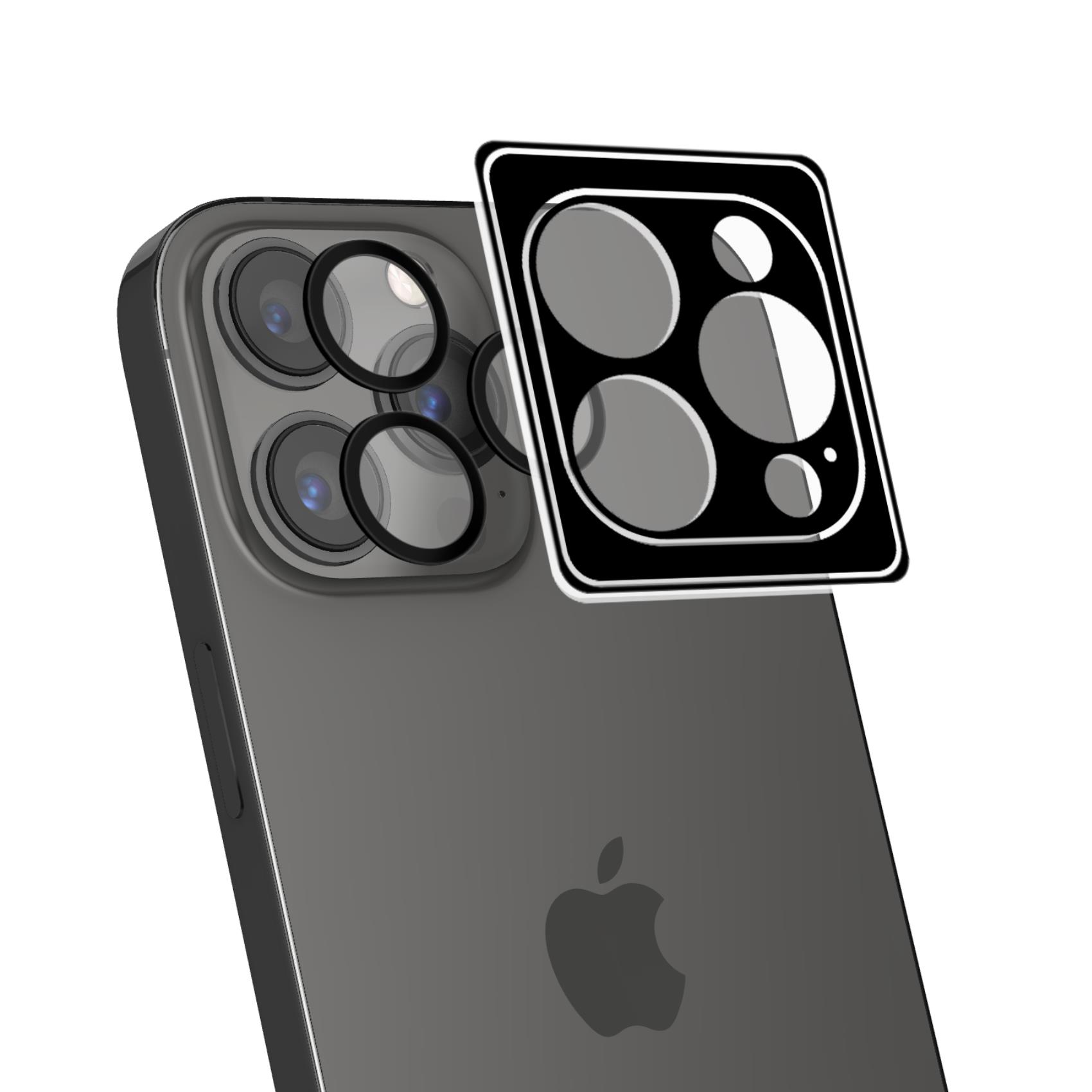 Proteggi Schermo Celly Cameralens per iPhone 16 Pro e 16 Pro Max Vetro Temperato