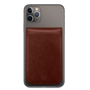 Custodia Smartphone Celly CARDD Universale Magnetic Card Holder Marrone