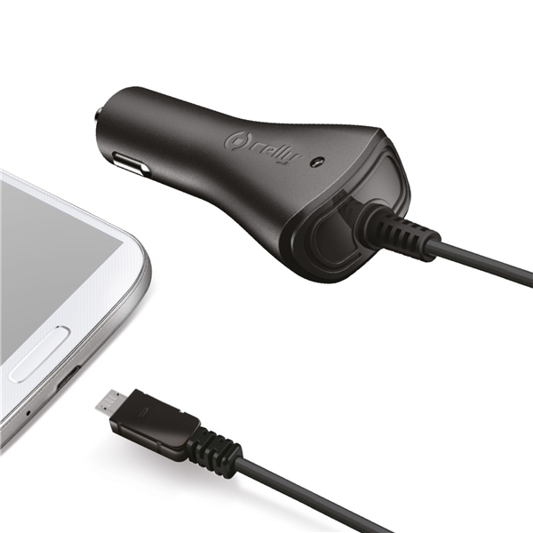 Caricabatterie Auto Celly CCMICRO Micro USB 5W