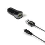 Kit di Ricarica Celly CCUSBMICRO 12W USB-A + Cavo Micro USB [TURBO]