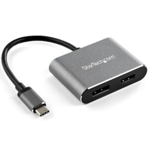 Adattatore USB-C a DisplayPort HDMI Startech Grigio