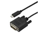 Adattatore USB-C a DVI Startech 3 metri Nero