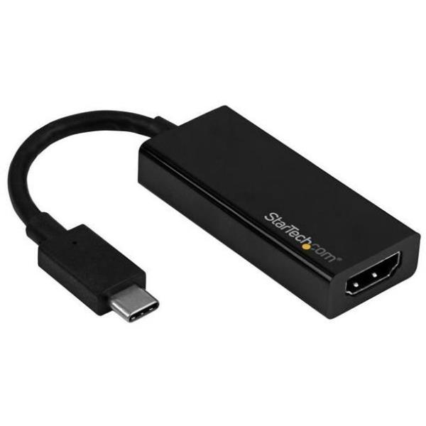 Adattatore USB-C a HDMI Startech con DisplayPort e USB Nero