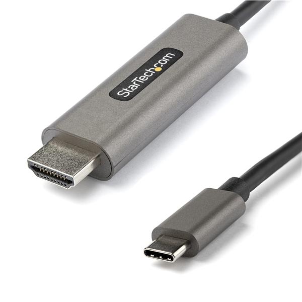Adattatore USB-C HDMI Startech Cavo Maschio-Maschio Grigio