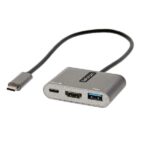 Docking Station Startech USB-C a HDMI 4K Multiporta Grigio