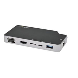 Docking Station Startech USB-C Multiporta Alluminio Nero