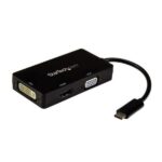 Adattatore USB-C a HDMI DVI VGA Startech 3 in 1