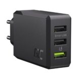 Caricabatterie Green Cell GC ChargeSource 3 30W 3xUSB Ricarica Rapida