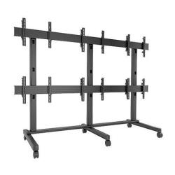 Struttura Videowall ITB Solution CARRELLO VW LVM3X2U per 6 Schermi fino a 46"
