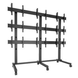 Struttura Videowall ITB Solution CARRELLO VW LVM3X3U per 9 Schermi fino a 46"