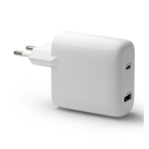 Caricabatterie Dbramante 1928 re-charge EU 65W USB-C + USB-A 18W Bianco