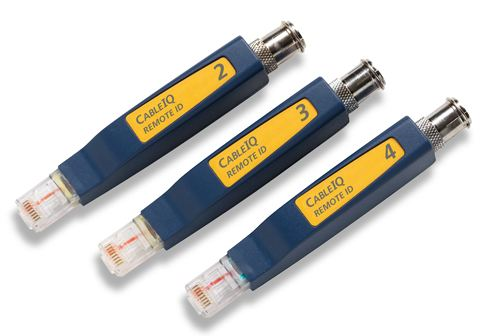 Strumento Qualifica Rete Fluke Networks CableIQ con Unità Remota e Display LCD