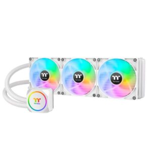Dissipatore a Liquido CPU Thermaltake TH420 ARGB Snow 420mm 3 Ventole