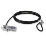 Cavo di Sicurezza Conceptronic Lucchetto a Combinazione 180cm Acciaio Nero