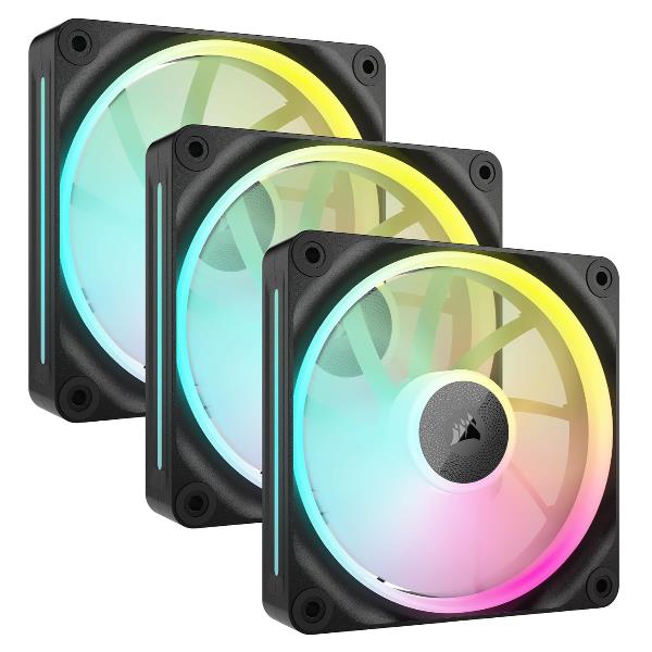 Ventole PC Corsair LX120 RGB Starter Kit 3 Ventole 120mm 2400 RPM
