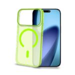 Cover Celly COLORMAG per iPhone 17 Pro Trasparente Gialla