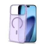 Cover Celly COLORMAG per iPhone 17 Pro Max Trasparente Viola
