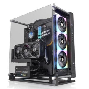 Cabinet Thermaltake Core P3 TG Pro Black Midi-Tower Vetro Temperato