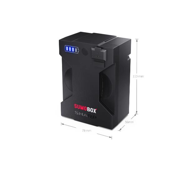 Casse Party Sharp Sumobox Batteria e Caricabatterie