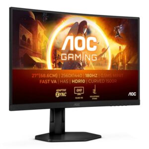 Monitor Gaming AOC CQ27G4X 27" Curvo 2K 165Hz VA