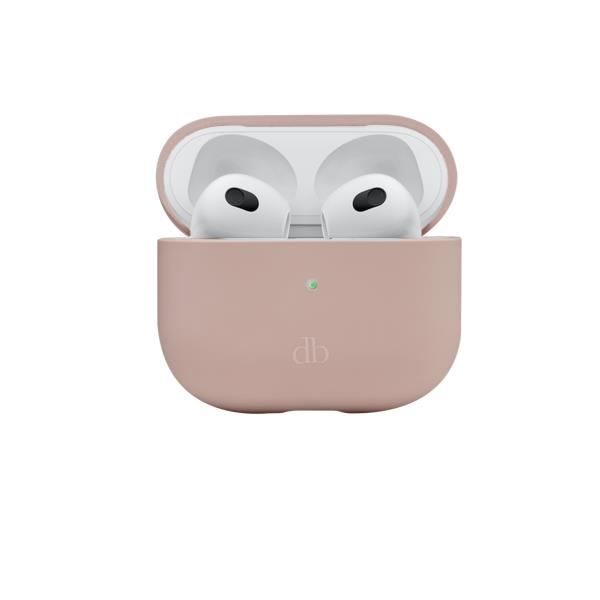 Custodia AirPods 3 Dbramante 1928 Rosa Sabbia in PVC