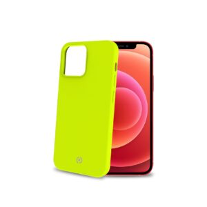 Cover Celly CROMO FLUO per iPhone 13 Mini Gialla TPU