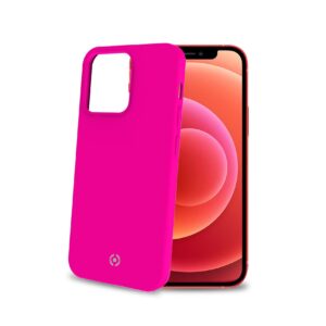 Cover Celly CROMO FLUO per iPhone 13 Pro - TPU Rosa