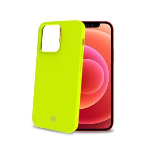Cover Celly CROMO FLUO per iPhone 13 Pro Gialla TPU