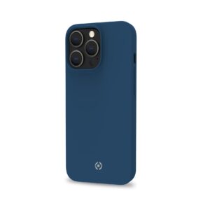Cover Celly CROMO per iPhone 14 Pro Max Blu TPU